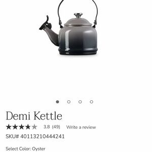 Le Creuset 1.25-Qt. Demi Kettle